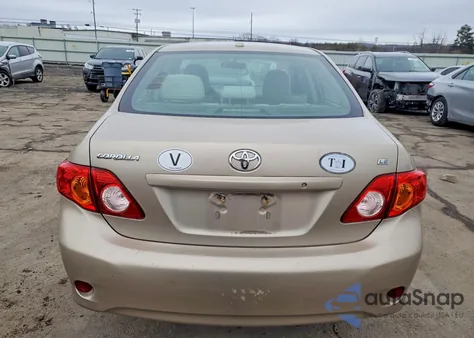 2010 Toyota Corolla Base z USA, uszkodzony, nr VIN 2T1BU4EE3AC506034